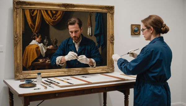 Savez vous comment eviter la contrefaçon de vos tableaux ?